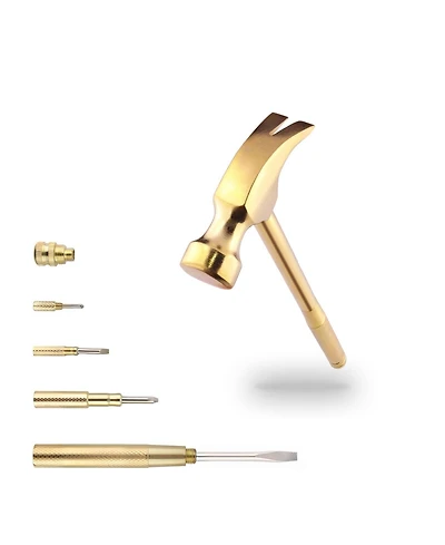 Xdovet Mini Metal Hammer 6 1 Multifunction Tool