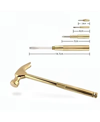 Xdovet Mini Metal Hammer 6 1 Multifunction Tool