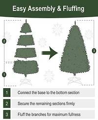 Puleo International 9" Pre-Lit Artificial Yardley Spruce Pencil Tree