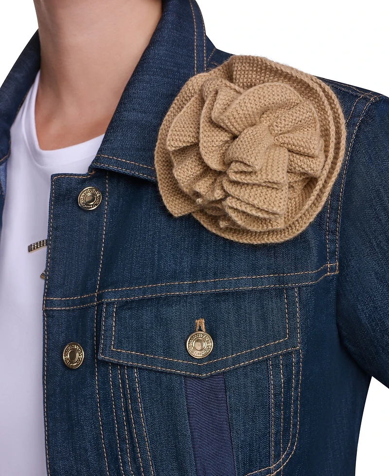 Sonia Rykiel Women's Five-Button Front Trucker Jacket
