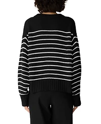 Eileen Fisher Women's Long-Sleeve Crewneck Sweater
