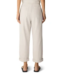 Eileen Fisher Women's High-Rise Straight Ankle Pants
