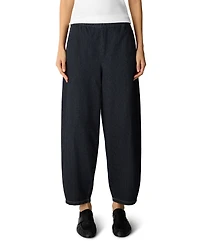 Eileen Fisher Women's Denim High-Rise Lantern Pants