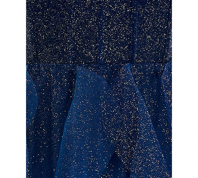 pear culture Juniors' Ombre Petal Sweetheart Short Dress