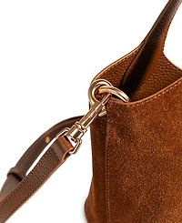 Sam Edelman Lucy Signature Buckle Small Bucket Handbag