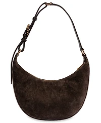 Sam Edelman Charli Woven Crescent Medium Leather Shoulder Handbag