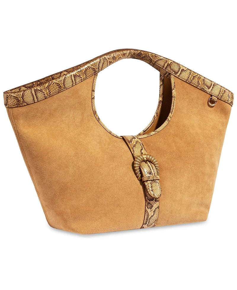 Sam Edelman Lucy Buckle Extra-Large Tote Handbag
