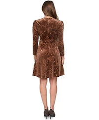 Eliza J Women's V-Neck A-Line Dress