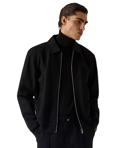 Guess Men's Zip Up Long-Sleeve Track Jacket