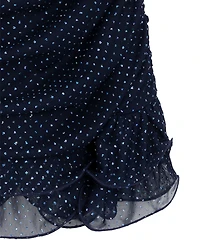 Speechless Girls' 7-17 Sleeveless Knee Length Square Neck Dress