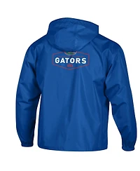 Champion Men's Royal Florida Gators Delay Packable Half-Zip Jacket