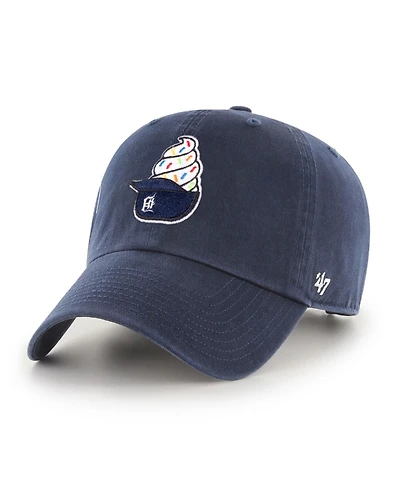 '47 Brand Preschool Navy Detroit Tigers Ice Cream Helmet Clean Up Adjustable Hat
