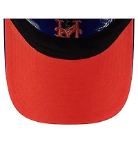 New Era Women's Royal New York Mets Roses 9TWENTY Adjustable Hat