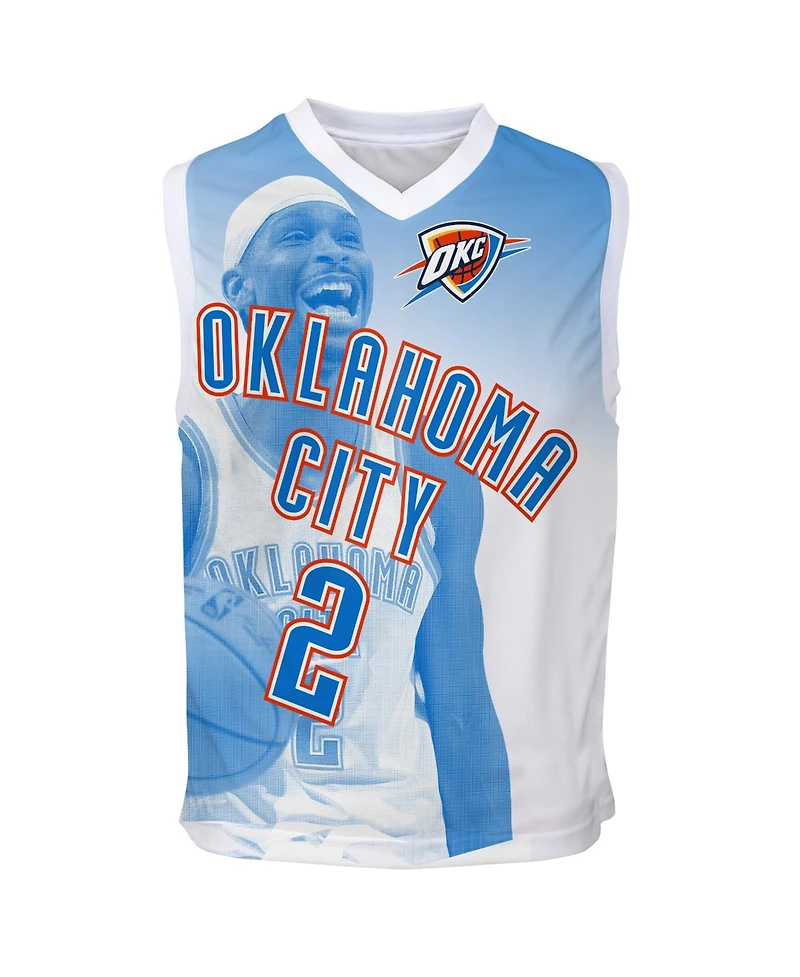 Outerstuff Big Boys and Girls Shai Gilgeous-Alexander Blue Oklahoma City Thunder Hometown Fashion Jersey