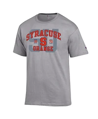 Champion Men's Heather Gray Syracuse Orange Varsity T-Shirt