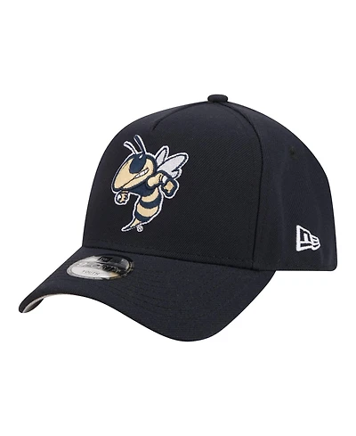 New Era Big Boys and Girls Navy Georgia Tech Yellow Jackets 9FORTY A-Frame Adjustable Hat