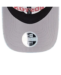 New Era Women's Light Blue Boston Red Sox Daisy All Over 9TWENTY Adjustable Hat