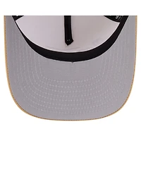 New Era Men's Cream Los Angeles Angels Herringbone 9FIFTY A-Frame Snapback Hat