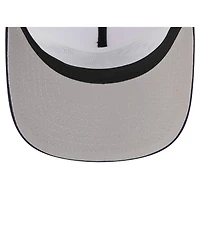 New Era Men's White, Navy Seattle Mariners Retro Cut 19TWENTY Adjustable Trucker Hat