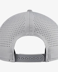 New Era Men's Gray Arizona Diamondbacks Micro Logo 9FORTY M-Crown A-Frame Adjustable Hat