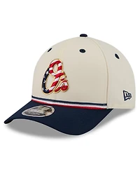 New Era Big Boys and Girls Cream, Navy Baltimore Orioles Usa 250 9FORTY M-Crown Adjustable Hat