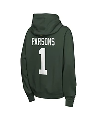 Nike Big Boys and Girls Micah Parsons Green Bay Packers Name Number Club Fleece Hoodie