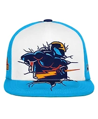 Mitchell & Ness Big Boys and Girls Light Blue Golden State Warriors Mascot Snapback Hat