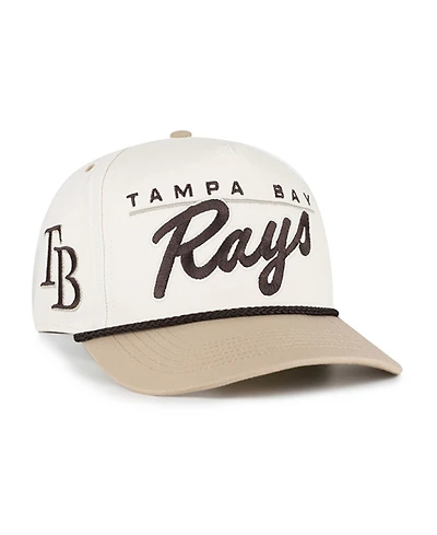 '47 Brand Men's Natural, Tan Tampa Bay Rays Neutral Terrain Hitch Rope Adjustable Hat