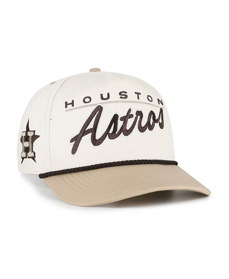 '47 Brand Men's Natural, Tan Houston Astros Neutral Terrain Hitch Rope Adjustable Hat