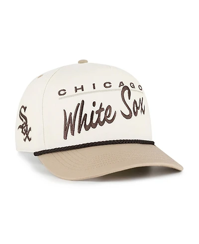 '47 Brand Men's Natural, Tan Chicago White Sox Neutral Terrain Hitch Rope Adjustable Hat