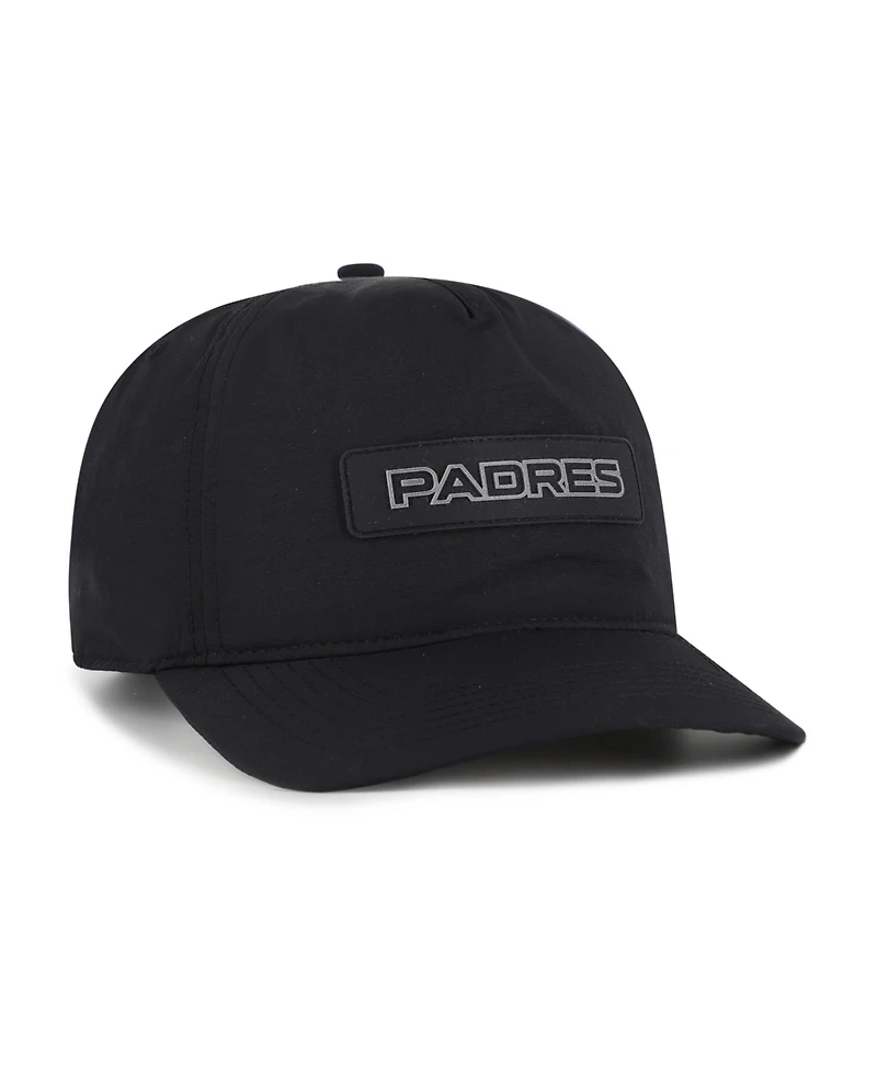 '47 Brand Men's Black San Diego Padres Quiet Outdoors Hitch Adjustable Hat