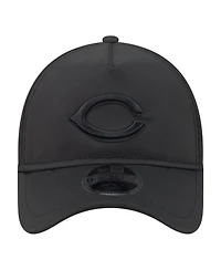 New Era Men's Black Cincinnati Reds Injection Apex 9FORTY Adjustable Hat