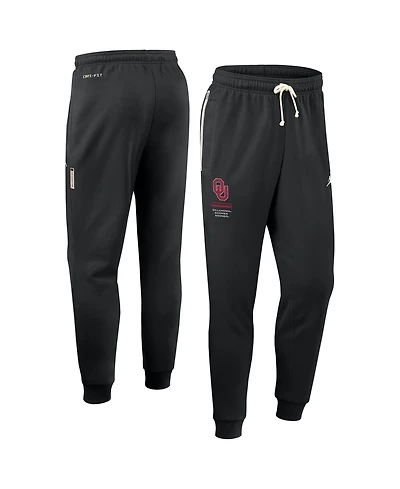 Jordan Men's Black Oklahoma Sooners 2026 Sideline Standard Issue Dri-fit Taper Pants