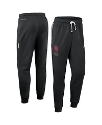Jordan Men's Black Oklahoma Sooners 2026 Sideline Standard Issue Dri-fit Taper Pants