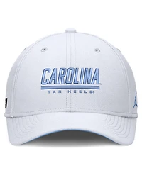 Jordan Men's White North Carolina Tar Heels Game Day Rise Swooshflex Hat