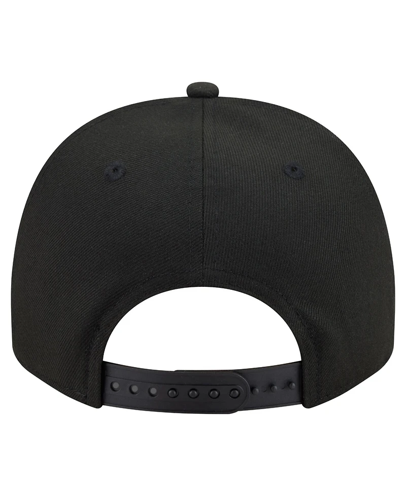 New Era Men's Black Baltimore Orioles Motion A-Frame 9FIFTY Snapback Hat