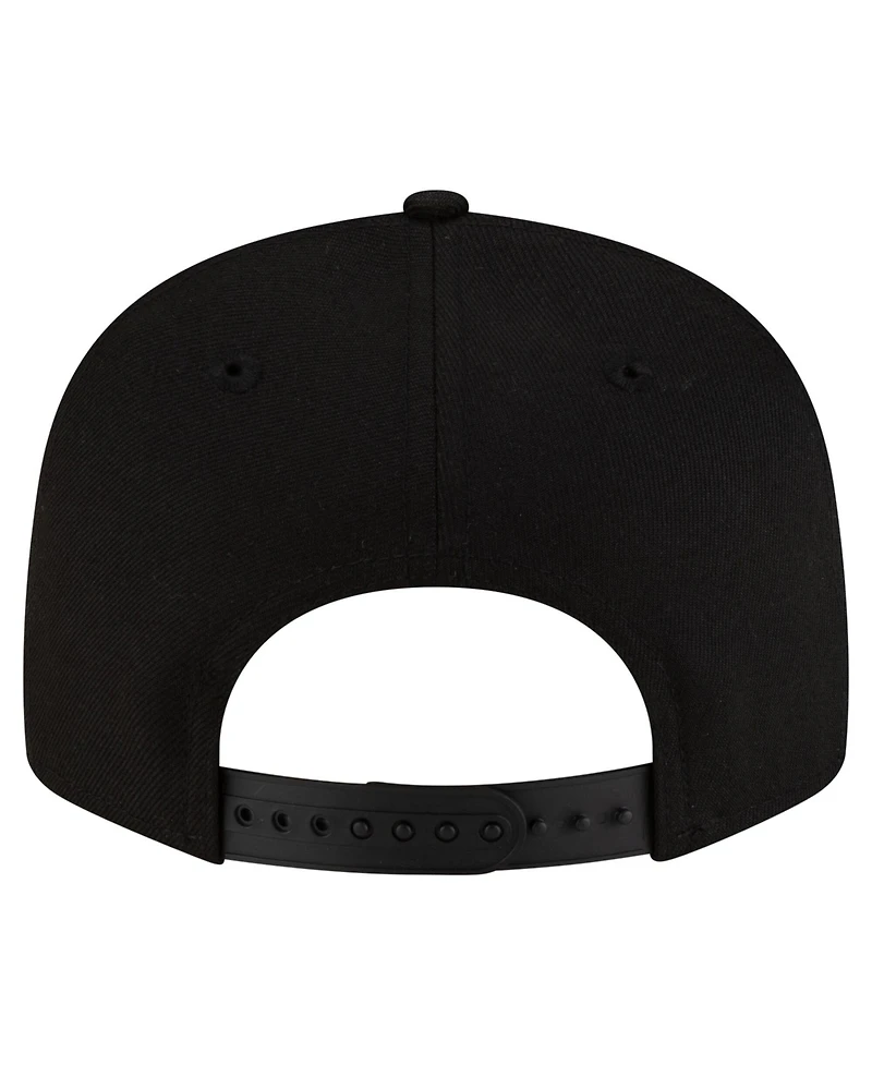 New Era Men's Black Ecu Pirates Team 9FIFTY Snapback Hat