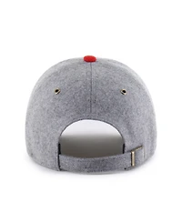 '47 Brand Men's Gray Washington Nationals Golden Age Wool Clean Up Adjustable Hat