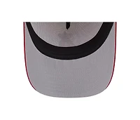 New Era Men's Cream, Red Los Angeles Angels Banner A-Frame 9FIFTY Trucker Snapback Hat