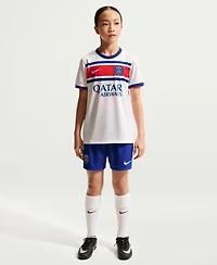 Nike Big Boys and Girls White Paris Saint-Germain 2026, 27 Away Pre-Match Jersey