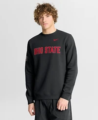 Nike Men's Black Ohio State Buckeyes 2026 Sideline Club Sweatshirt