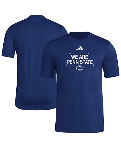 Adidas Men's Navy Penn State Nittany Lions Slogan Polyester T-Shirt