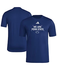 Adidas Men's Navy Penn State Nittany Lions Slogan Polyester T-Shirt