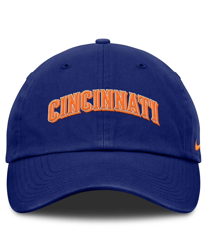 Nike Men's Deep Royal Cincinnati Reds Club Adjustable Hat