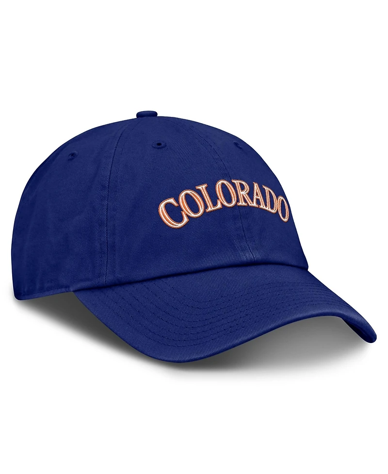Nike Men's Deep Royal Colorado Rockies Club Adjustable Hat