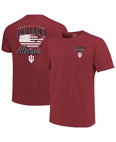 Image One Men's Crimson Indiana Hoosiers America's Team T-Shirt