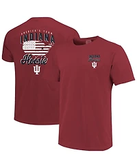 Image One Men's Crimson Indiana Hoosiers America's Team T-Shirt