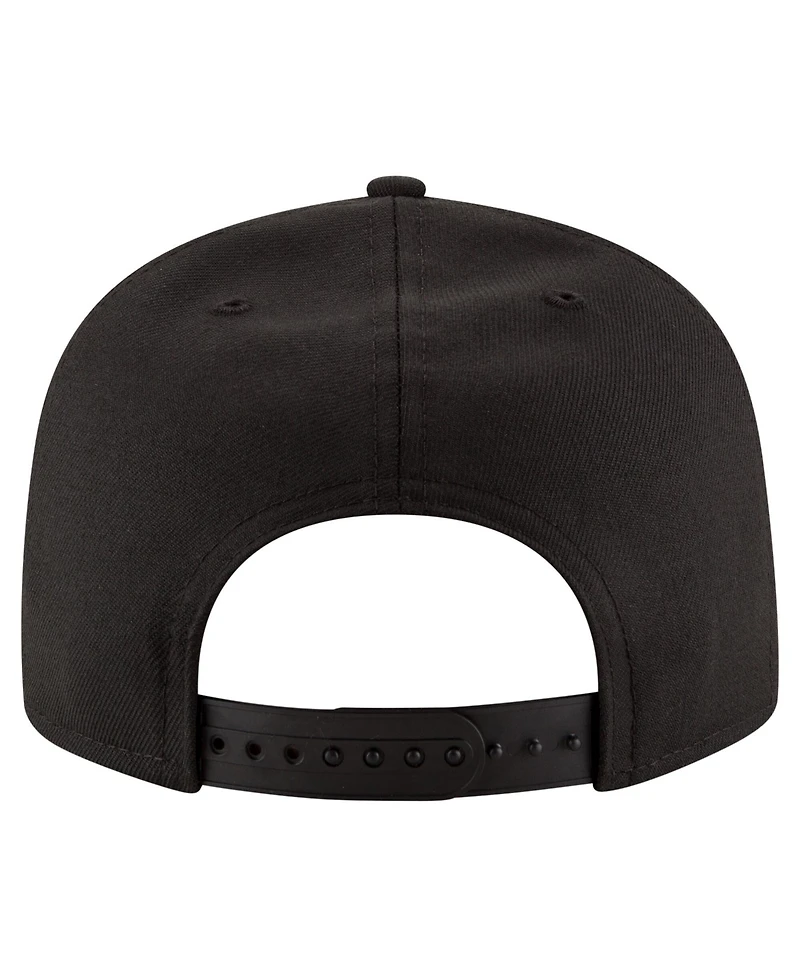 New Era Men's Black Louisville Cardinals Team 9FIFTY Snapback Hat