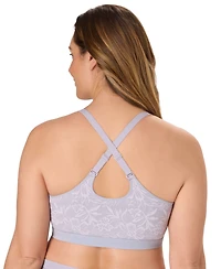 Bali Women's Breathe Lace-Overlay Bralette Dfcmbr