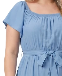 Ny Collection Plus Square Neck Maxi Dress